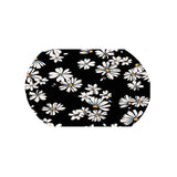 Rugsun Oval Rubber Floor Mat 40X60Cm-Blue