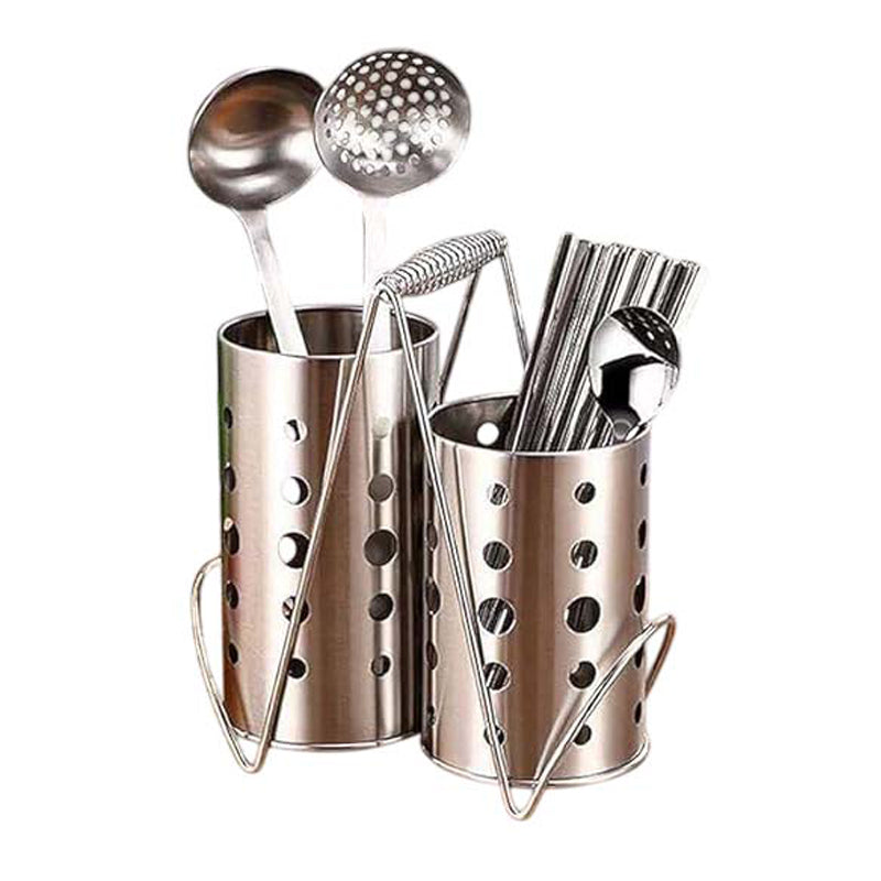Cutlery Holder - Silver