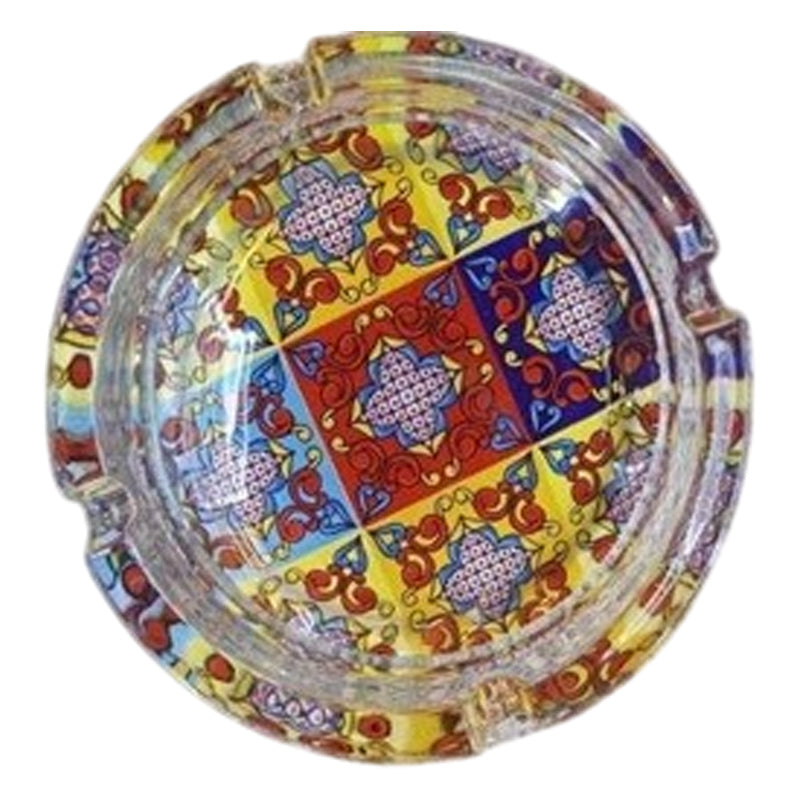 Glass Ashtray - Multicolor