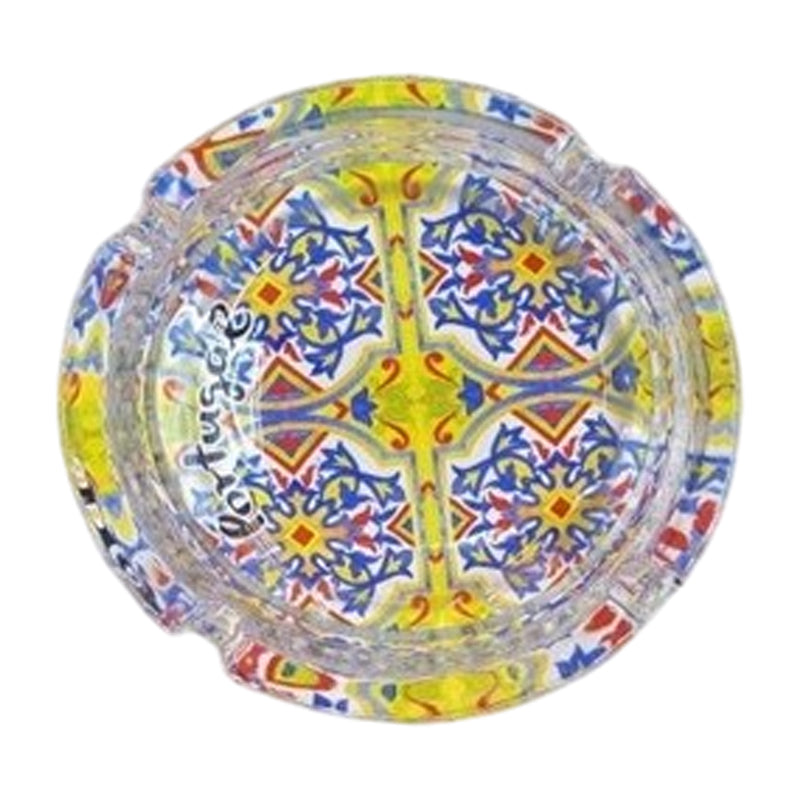 Glass Ashtray - Multicolor