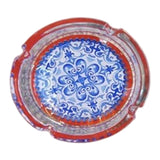Glass Ashtray - Multicolor