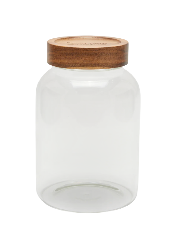 Glass Storage Jar – 2500 Ml-Clear