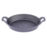 Fry Pan With Wooden Platter