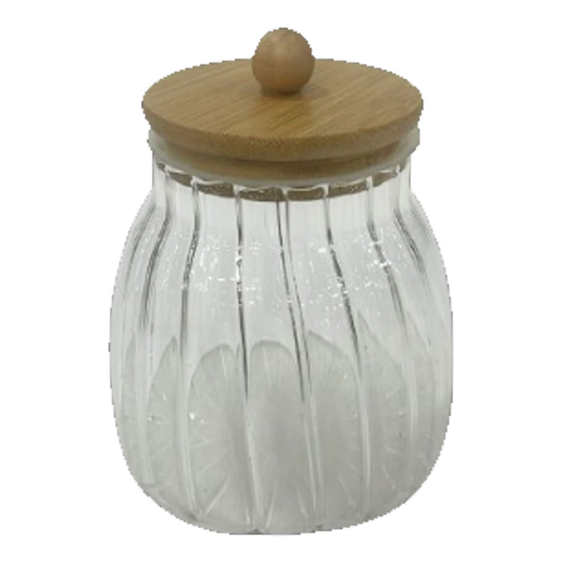 3 Pcs Glass Jar - Clear