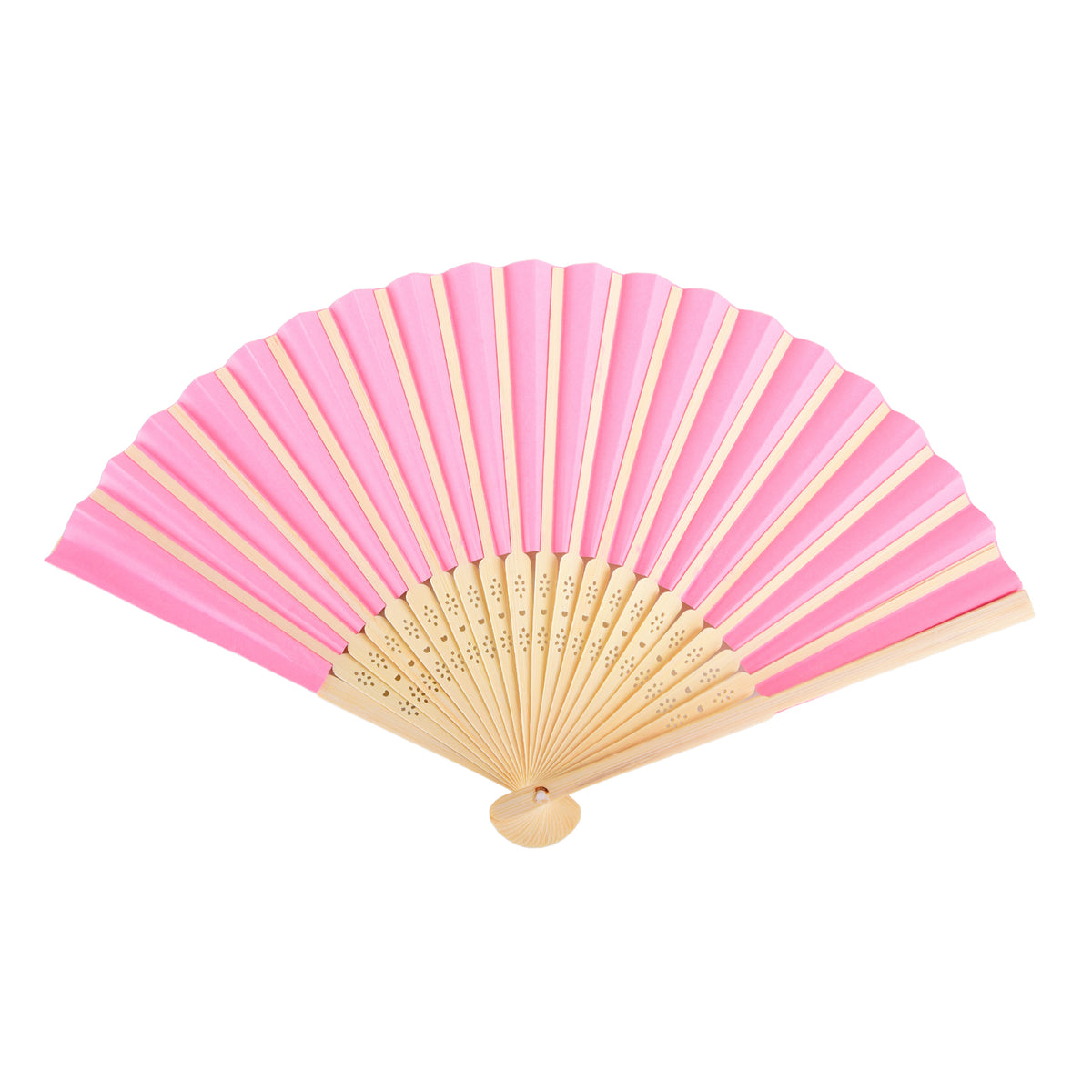 Hand fan - pink