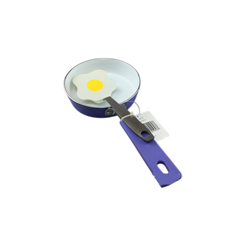 Frying Pan W/Spoon Blue 14Cm - Blue