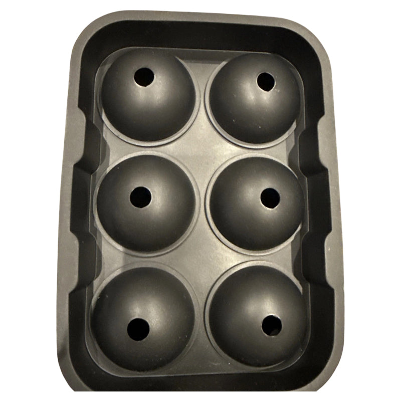 Metaltex Silicon Ice Mold 18X12X4.5Cm-Black