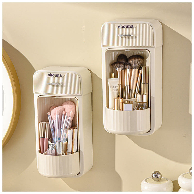 Shouna Wall Mounting Storage Box Creamy -Creamy White