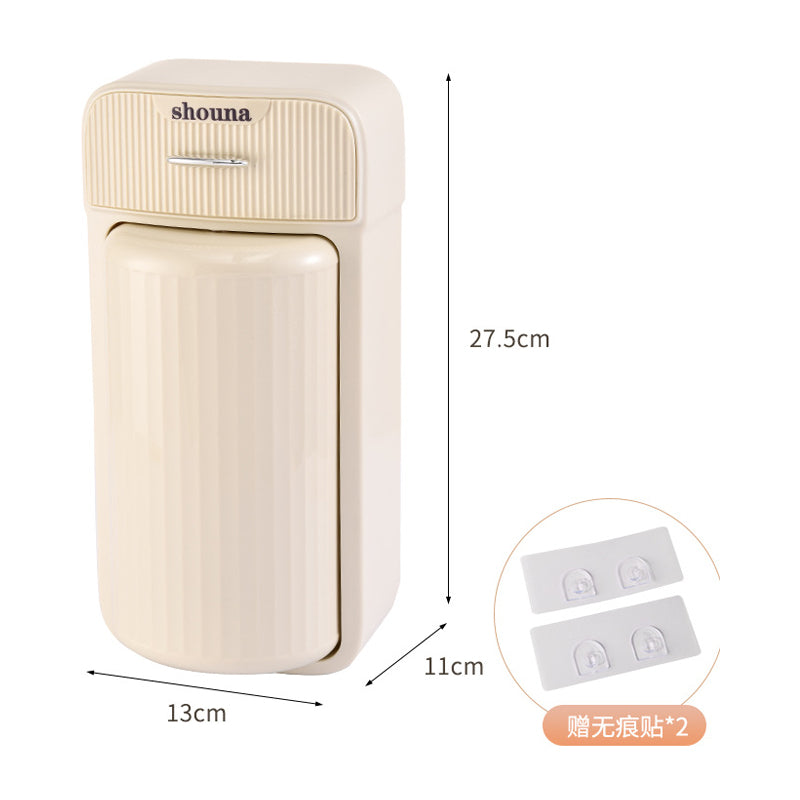 Wall Mounting Storage Box -Creamy White