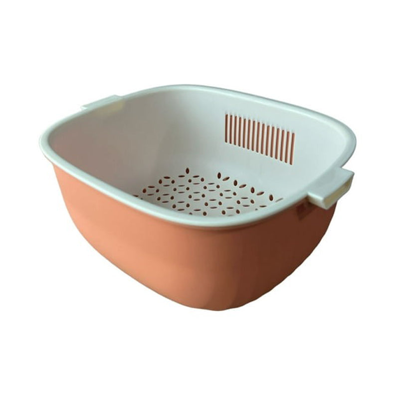 Drain Basket 31X26X11.8Cm -Orange