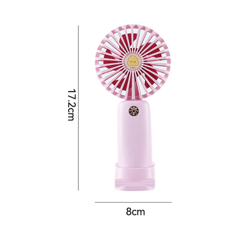 Hand Fan Usb 500Mah-Pink