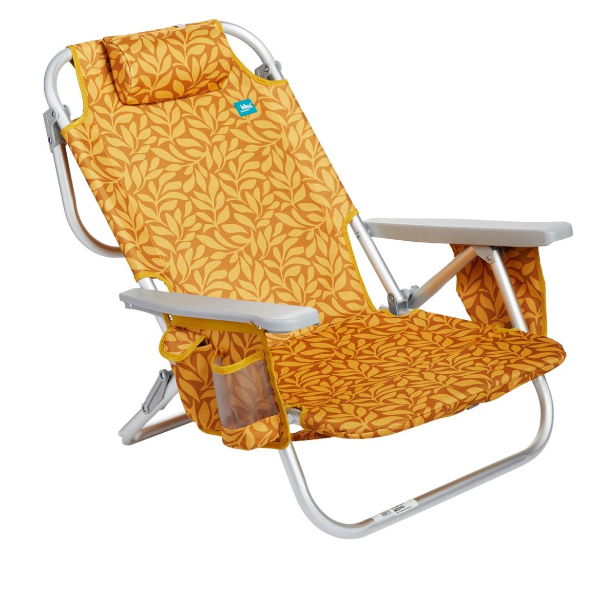 Aluminum Beach Chair - Brown