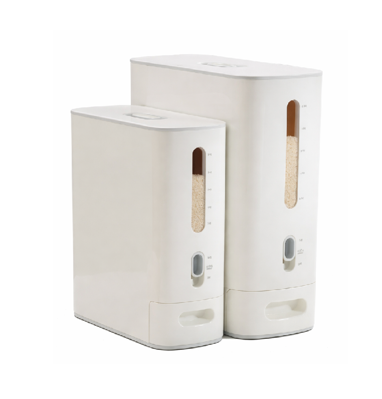 Plastic Food Storage Container – 12 Kg Capacity-White