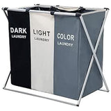 Spaceshoop Landry Basket 3 Comparment-Multi-Color