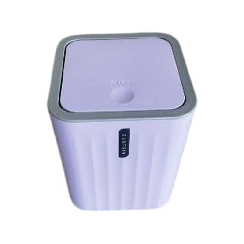 Distrin Table Trash Can 16X13.5Cm-Purplue