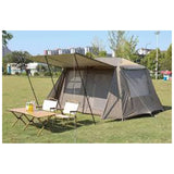 Double Layer Automatic Tent 3.2X2.1M-Beige