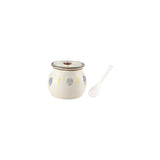 Soup Bowl With Spoon-White