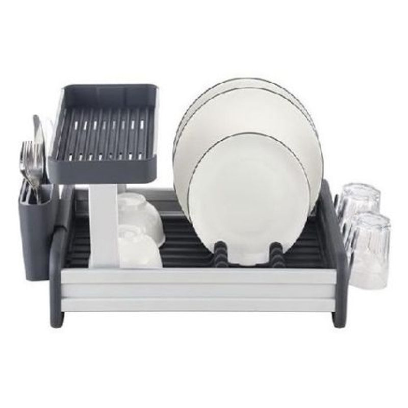 Alu Dish Rack-White&Grey