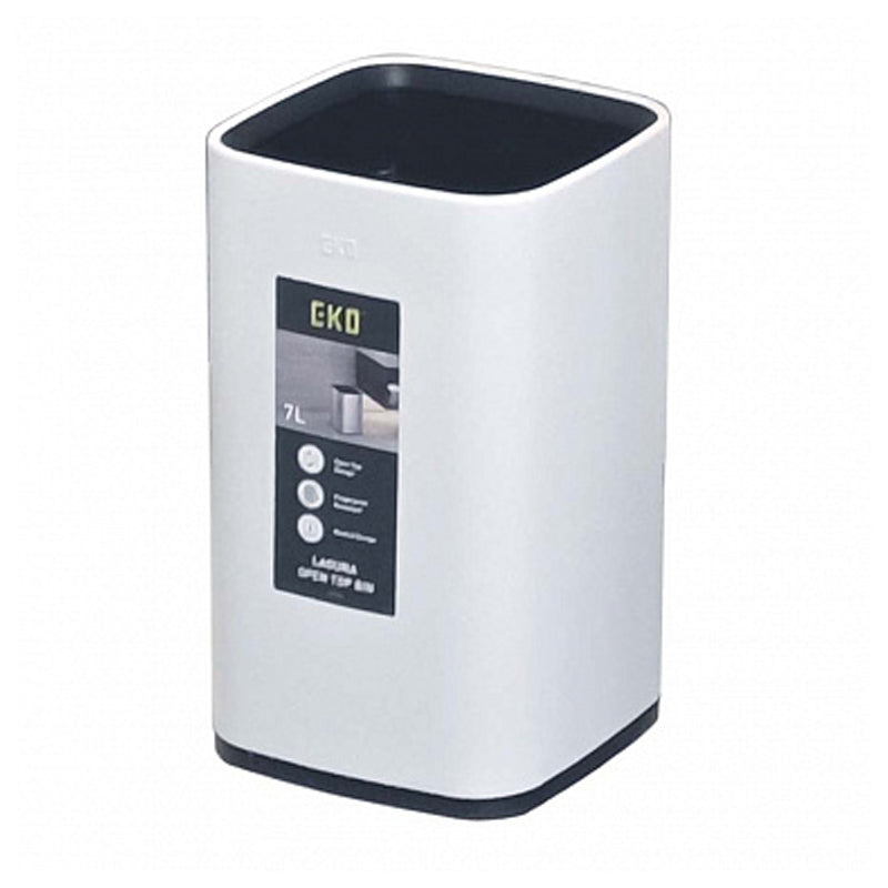 Eko  Dustbin - White