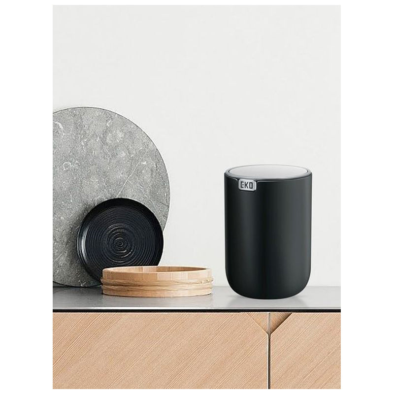 Table Top Dustbin - Black