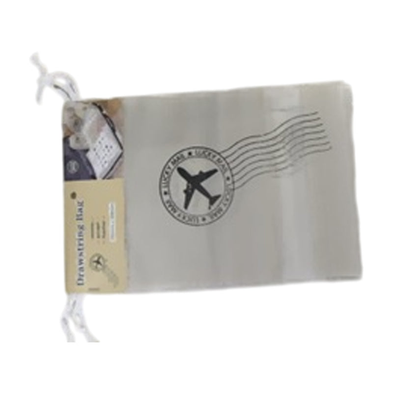 Drawstring Bag 2Pc 200X300Mm-Beige