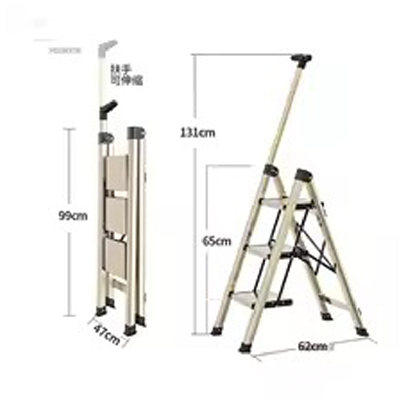 Gamegem 3 Step :Aluminum Ladder - Champagne