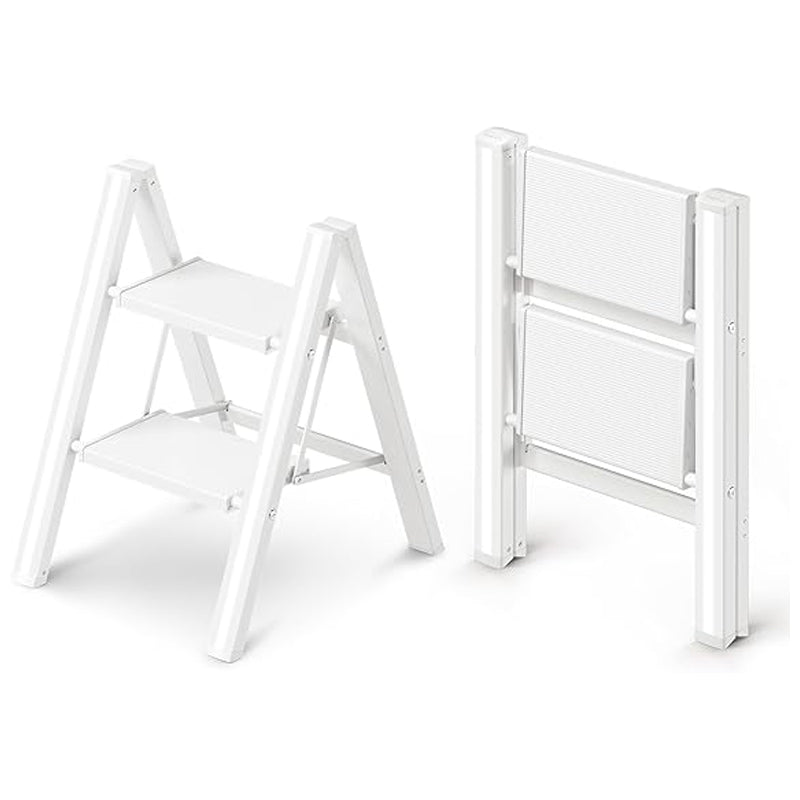 2 Step Alu Ladder White