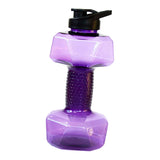 Dumbell Water Bottle 1500Ml -Purple