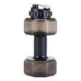 Water Bottle Dumbell Shape 2200Ml -Black