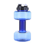 Water Bottle Dumbell Shape 2200Ml -Blue