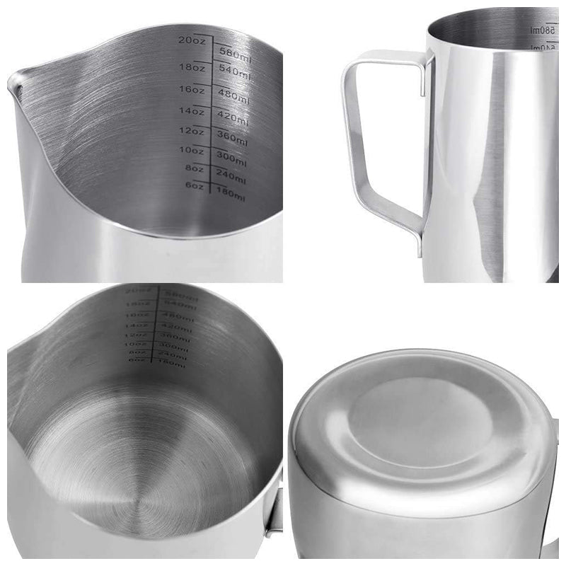 Stainless Steel Milk Jug 350Ml - Silver