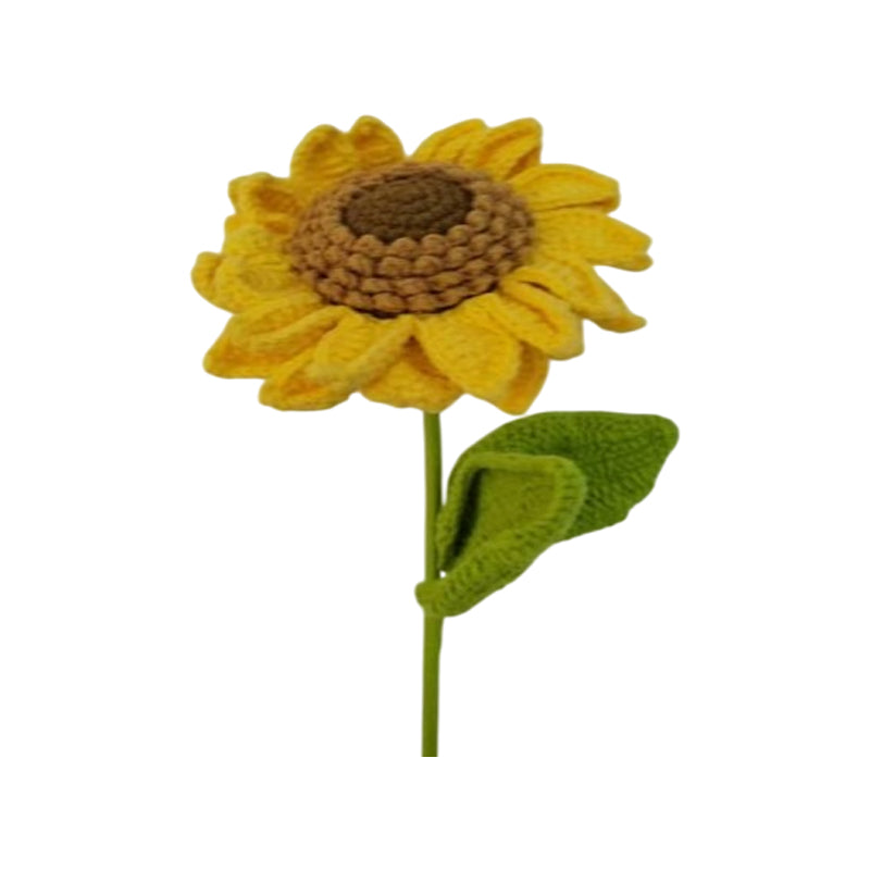 Yarn Flower Decoration - Multicolor