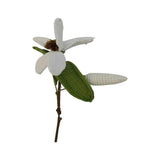 Yarn Flower Decoration - Multicolor