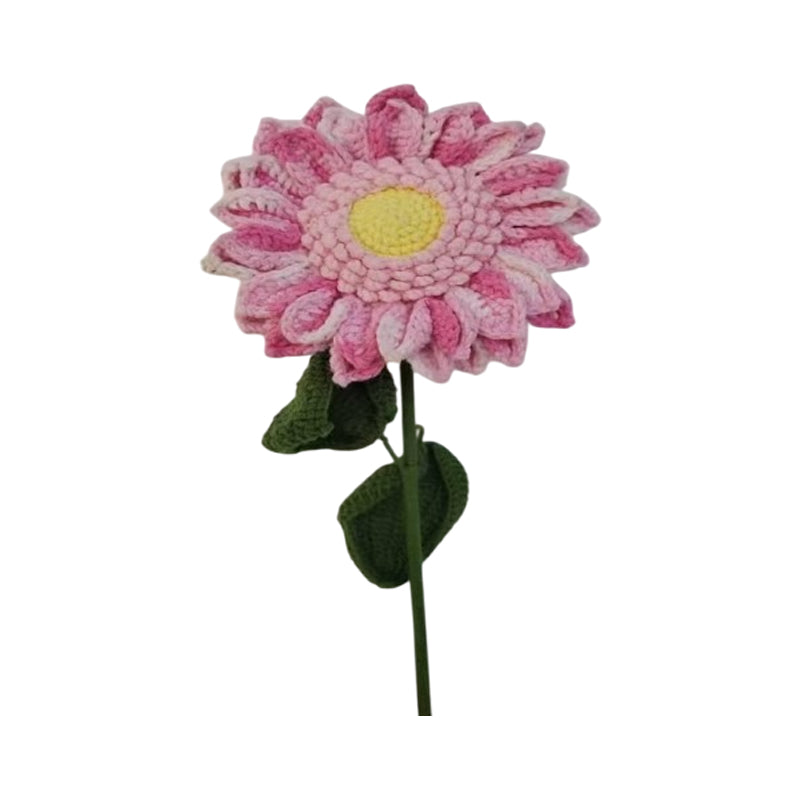 Yarn Flower Decoration - Multicolor