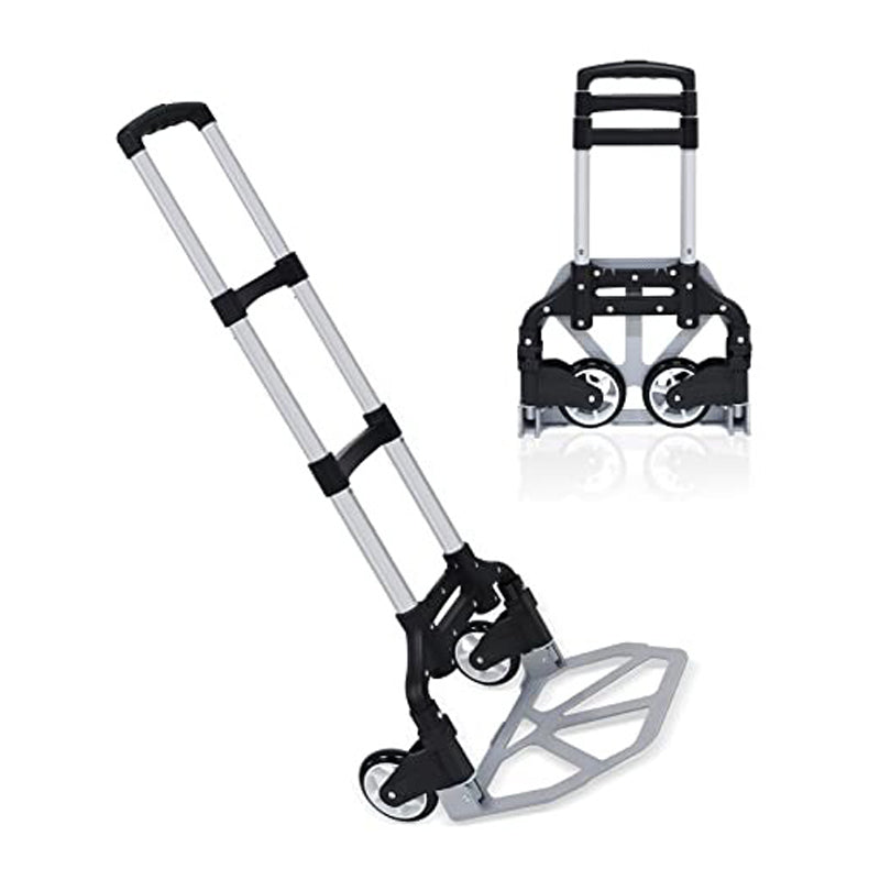 Aluminum Folding Trolley-100Kg - Black&White