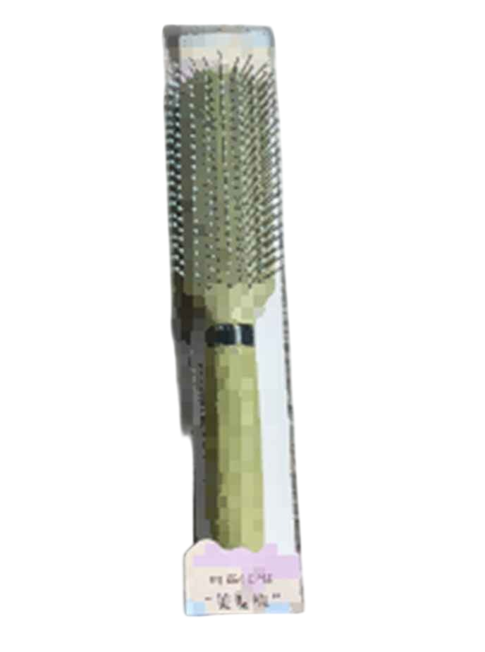 Square Hair Brush-Light Green