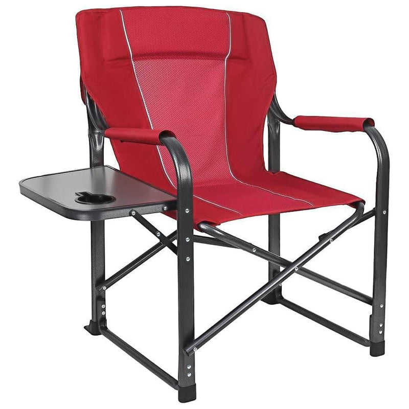 Foldable Beach Rocker Comfortable Chair Red