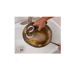 Cordless Rechargeable Kitchen Power Scrubber-Brown