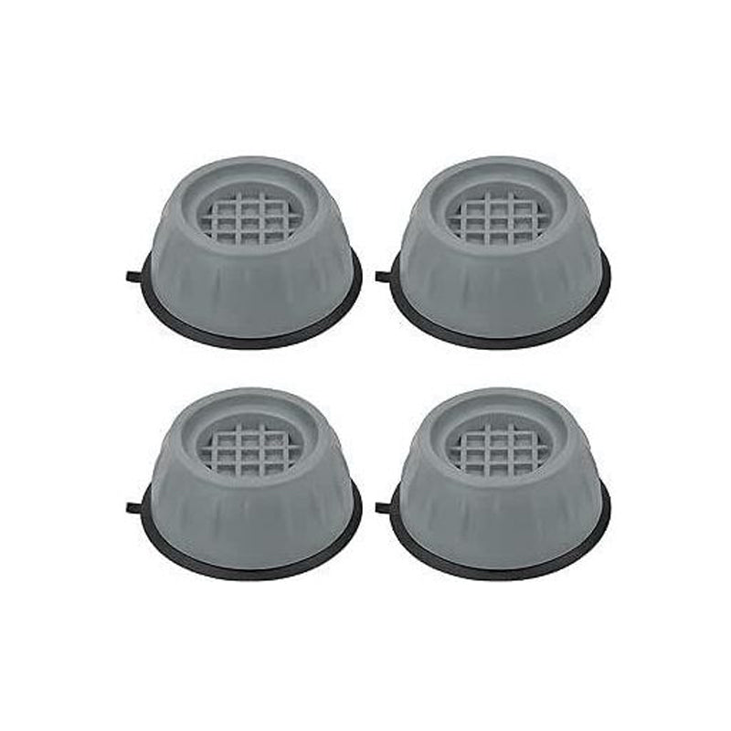 4Pc Multifunction Non-Slip Legs For Washing Machine/Friedge- Gray