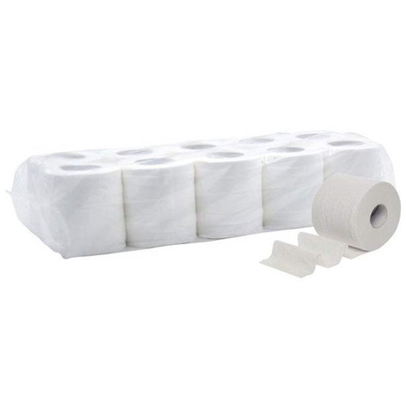 Tempo 10Pk 4Ply Toilet Tissue Roll - White