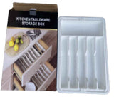 Kitchen Tableware Storage Box-White