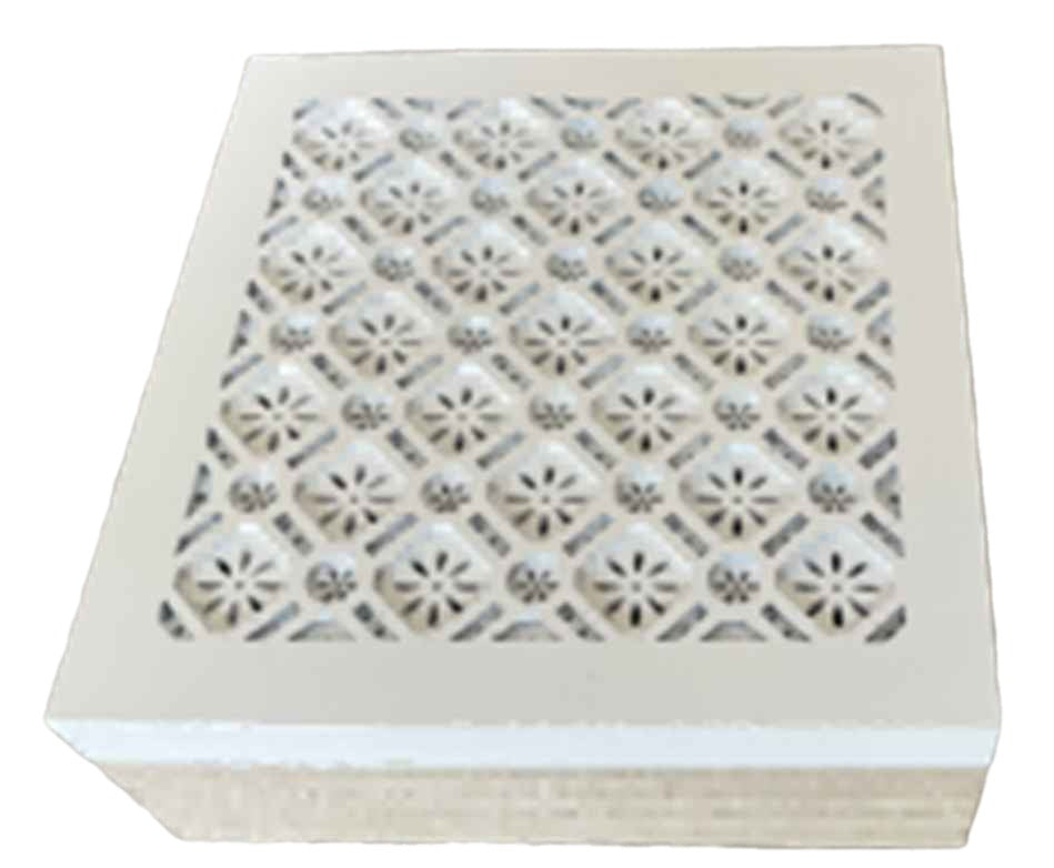 Storage Box Square-White