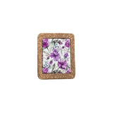 Square Cork Trivate 14X14X0.9Cm-Multicolour
