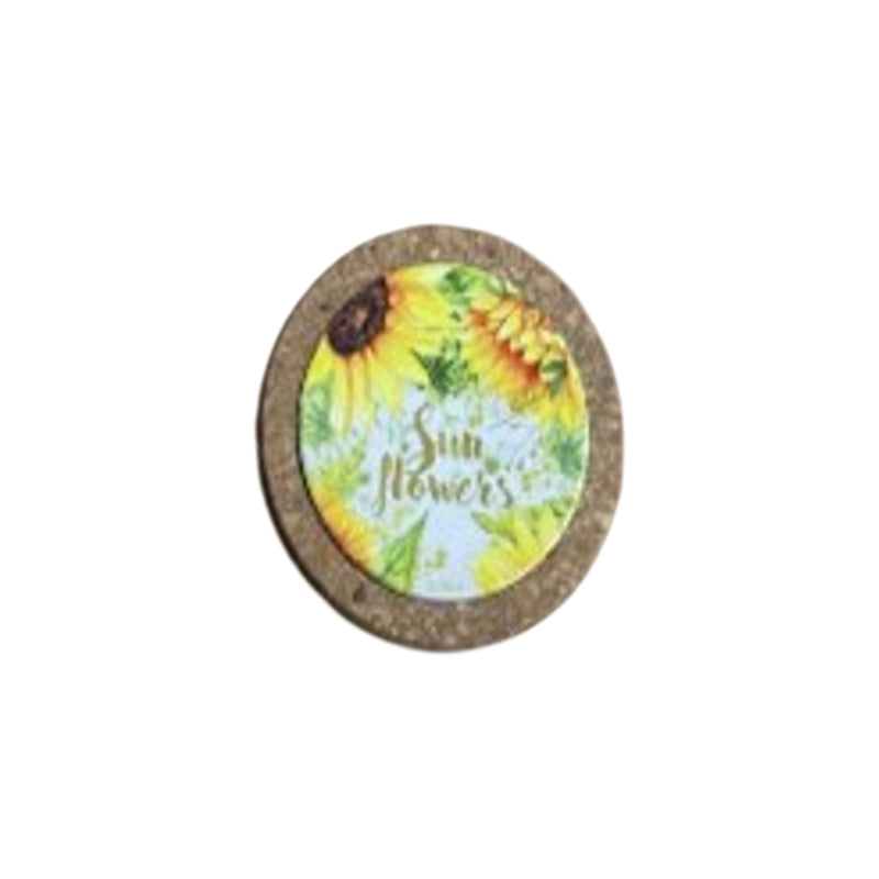 Round Cork Trivate 10Cm-Multicolour
