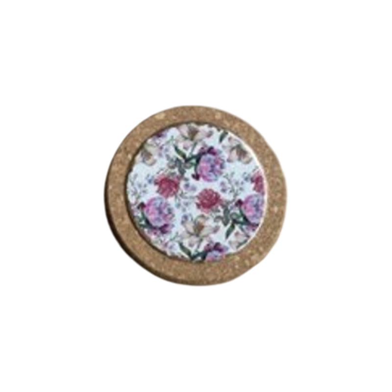Round Cork Trivate 14Cm-Multicolour