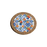 Round Cork Trivate 14Cm-Multicolour