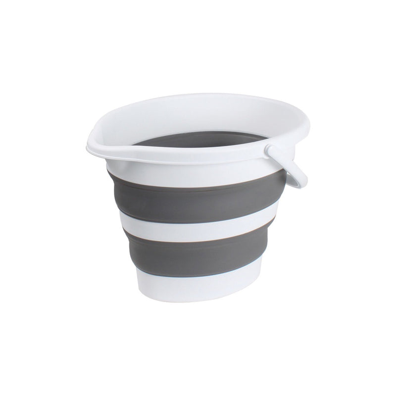 Collapsible Bucket 5L 302321 (Height After Folding 5.5Cm) 232G-Grey