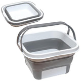 Collapsible Basket 11L 33.53319.5 (Height After Folding 7.5Cm) 506G-Grey