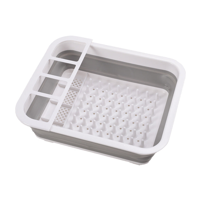 Collapsible Drain Rack 36.53112.5 (Height After Folding 6Cm) 468G-Grey