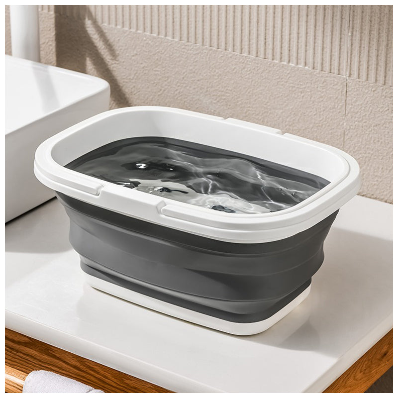 Collapsible Basket 10L 3827.3517.5 (Height After Folding 6Cm) 500G-Grey